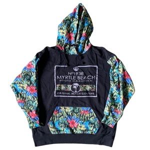 NEW YORK AREA CODE 212 Myrtle Beach SC Adult Sweater Hoodie Size L